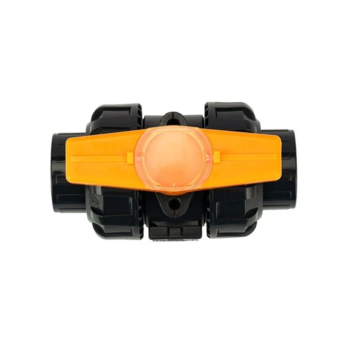 PVC True Union Ball Valve With Vented Ball Type